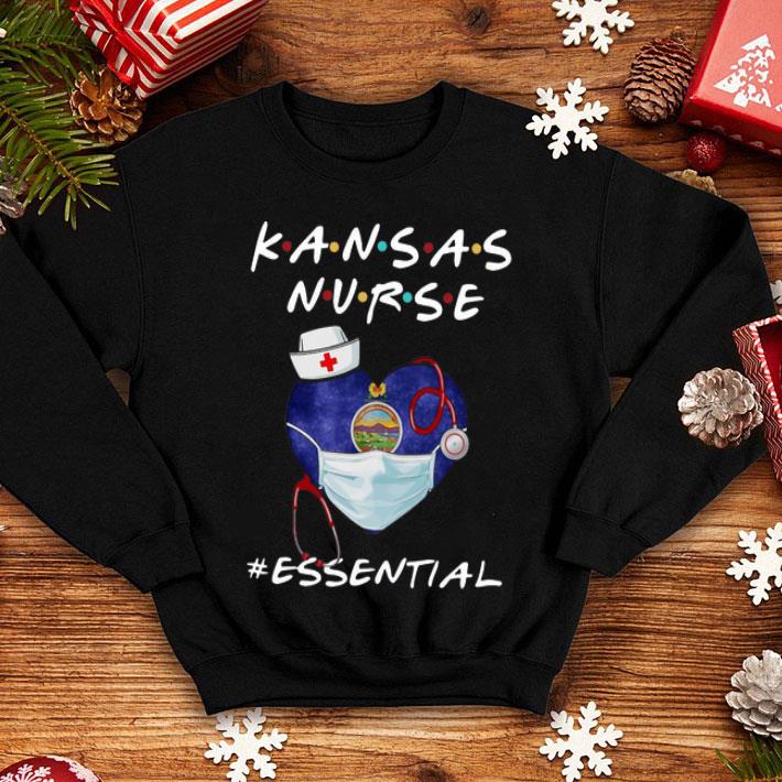Kansas Nurse Heart Stethoscope Kansas Flag #Essential shirt 8 Kansas Nurse Heart Stethoscope Kansas Flag #Essential shirt