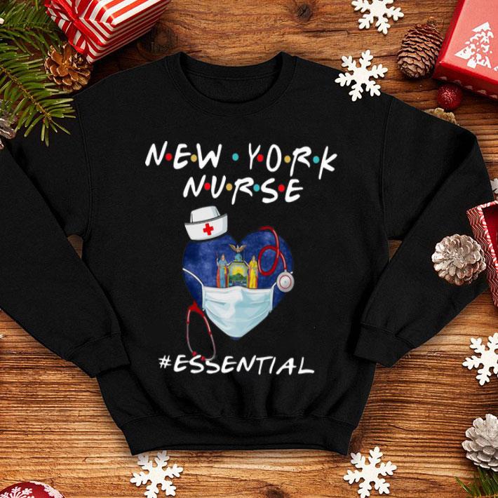 New York Nurse Heart Stethoscope New York Flag #Essential shirt 1 New York Nurse Heart Stethoscope New York Flag #Essential shirt