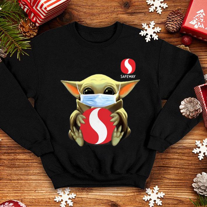 Star Wars Baby Yoda Face Mask Hug Safeway Covid-19 shirt