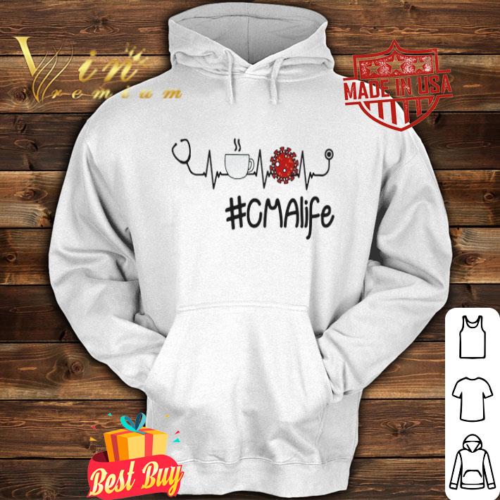 23fc98f1 heartbeat cmalife stethoscope coffee coronavirus shirt 4 - Heartbeat #Cmalife stethoscope coffee Coronavirus shirt