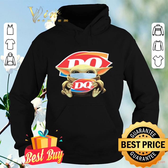 29f1fa5a baby yoda mask hug dairy queen shirt 4 - Baby Yoda Mask Hug Dairy Queen shirt