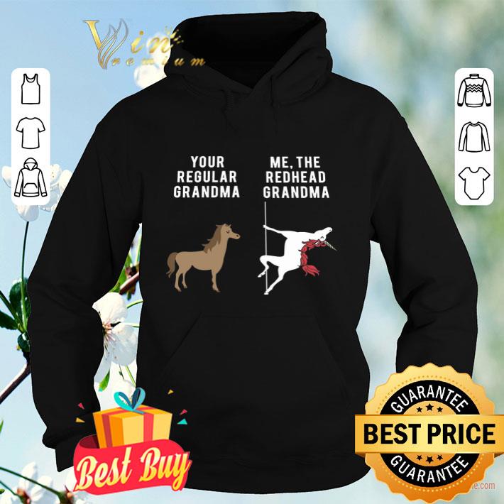 2a4c3b6e horse your regular grandma unicorn me the redhead grandma shirt 4 - Horse Your Regular Grandma Unicorn Me The Redhead Grandma shirt
