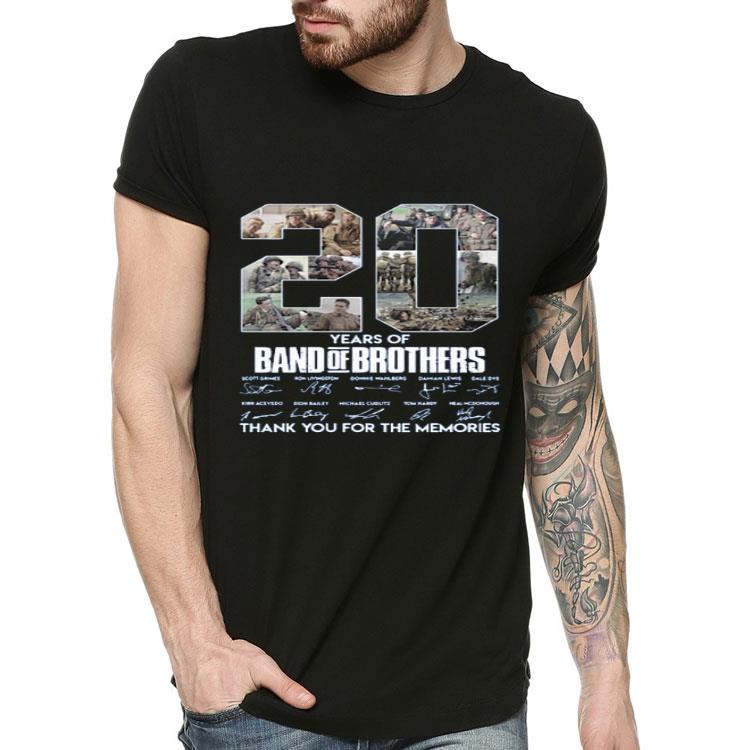 Top 20 Years Of Band Of Brothers Thank You For The Memories Signatures shirt 10 Top 20 Years Of Band Of Brothers Thank You For The Memories Signatures shirt