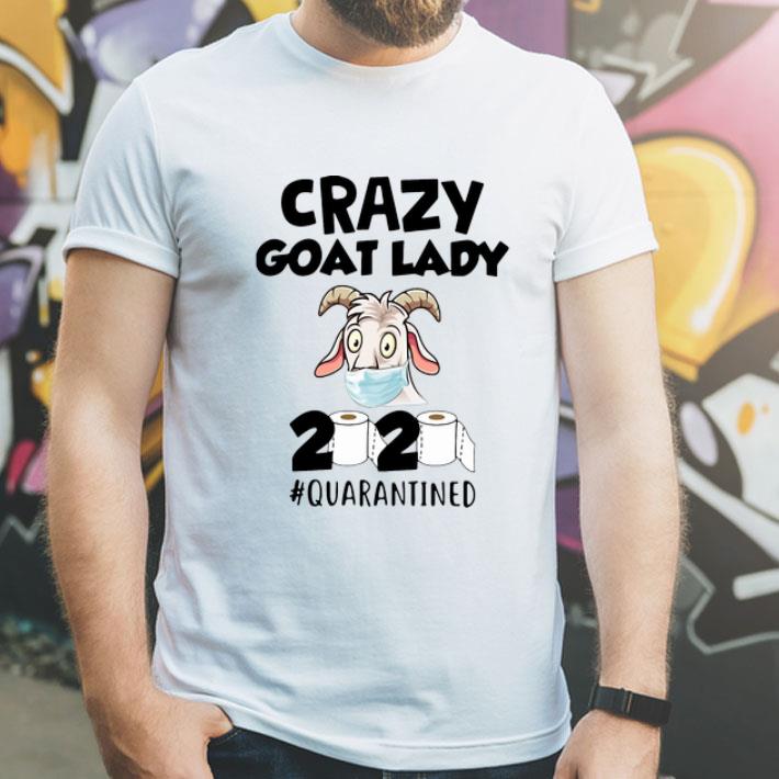 Crazy Goat Lady 2020 #Quarantined Covid-19 shirt 12 Crazy Goat Lady 2020 #Quarantined Covid-19 shirt