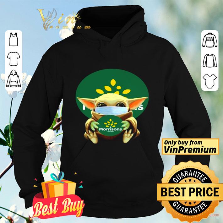 369e0f50 baby yoda hug morrisons since 1899 shirt 4 - Baby Yoda hug Morrisons since 1899 shirt