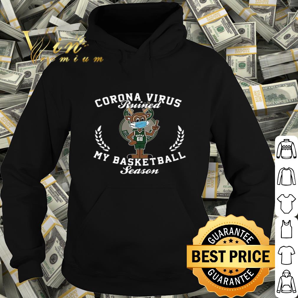 3ad3588c 68 milwaukee bucks mask corona virus ruined my basketball season shirt 4 - 68 Milwaukee Bucks mask Corona virus ruined my basketball season shirt