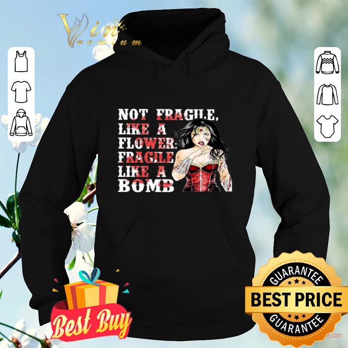 3c87c396 wonder woman not fragile like a flower fragile like a bomb shirt 4 - Wonder Woman Not Fragile Like A Flower Fragile Like A Bomb shirt