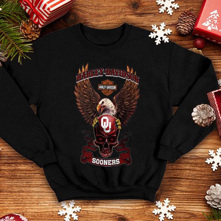 Eagle Motor Harley Davidson Oklahoma Sooners shirt