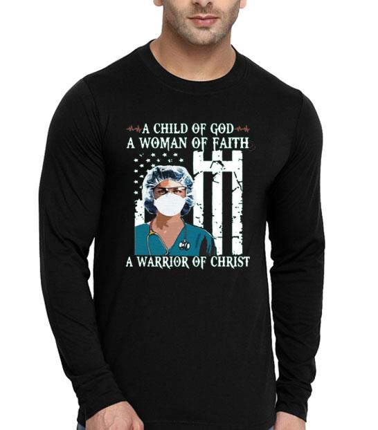 4ad8ab90 nice nurse a child of god a woman of faith a warrior of christ shirt 4 - Nice Nurse A Child Of God A Woman Of Faith A Warrior Of Christ Shirt