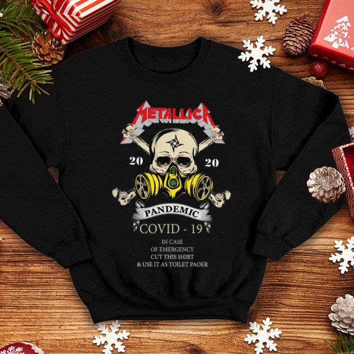 Metallica Pandemic Covid-19 2020 And In Case Of Emergency shirt