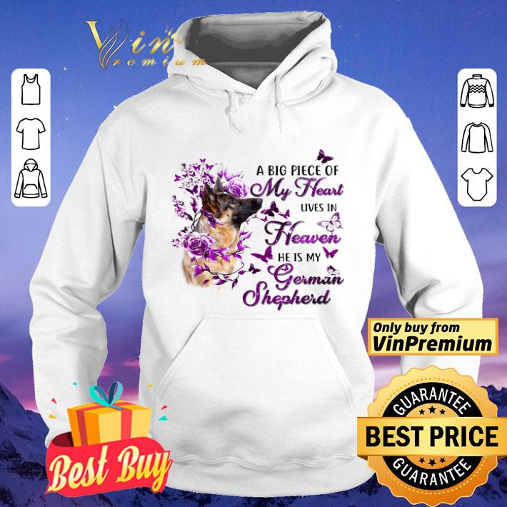 4f382c52 dog a big piece of my heart lives in heaven he is my german shepherd shirt 4 - Dog A Big Piece Of My Heart Lives In Heaven He Is My German Shepherd shirt