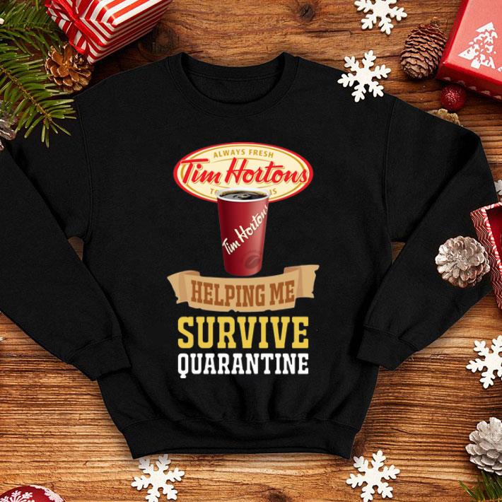 Tim Horton Helping Me Survive Quarantine Covid-19 shirt 56dfca26 tim horton helping me survive quarantine covid 19 shirt 4 - Tim Horton Helping Me Survive Quarantine Covid-19 shirt