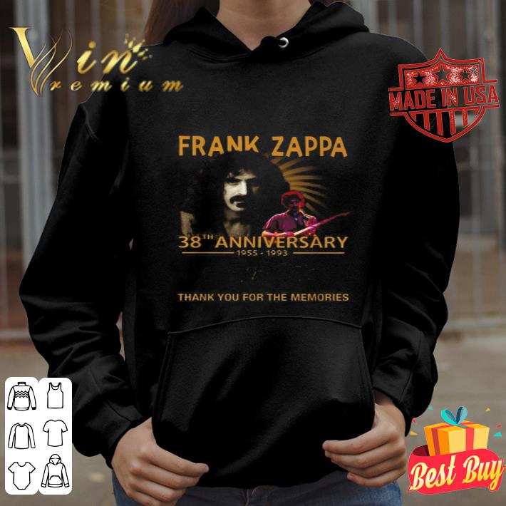 Frank Zappa 38th anniversary 1955-1993 signature shirt 5d7c1b63 frank zappa 38th anniversary 1955 1993 signature shirt 4 - Frank Zappa 38th anniversary 1955-1993 signature shirt