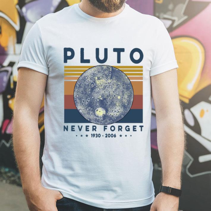 Vintage Pluto Never Forget 1930-2006 shirt 1 Vintage Pluto Never Forget 1930-2006 shirt