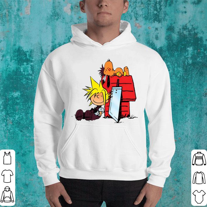 Final Fantasy Snoopy And Charlie Brown shirt