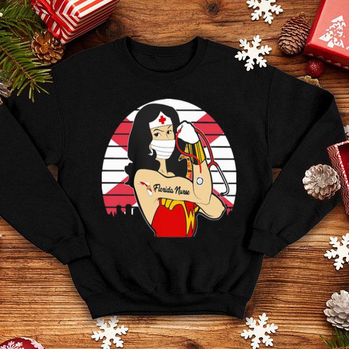 Vintage Wonder Woman Tattoos Florida Nurse Covid-19 shirt 12 Vintage Wonder Woman Tattoos Florida Nurse Covid-19 shirt
