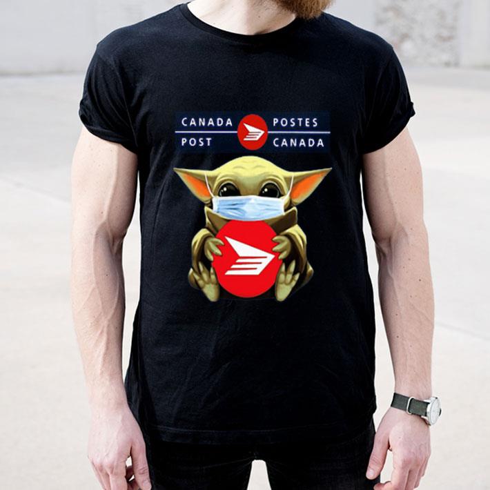 663cc905 top star wars baby yoda mask hug canada post covid 19 shirt 4 - Top Star Wars Baby Yoda Mask Hug Canada Post Covid-19 shirt
