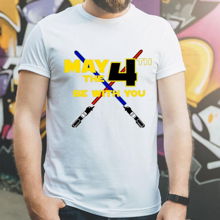 Star Wars May 4th Be With You Lightsaber shirt