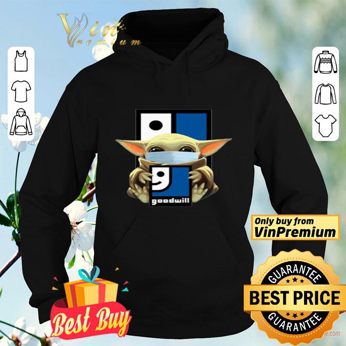 76520722 baby yoda mask hug goodwill shirt 4 - Baby Yoda Mask Hug Goodwill shirt