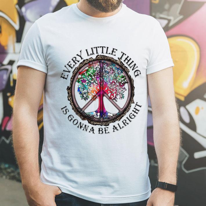 Hippie Tree Every Little Thing Is Gonna Be Alright shirt