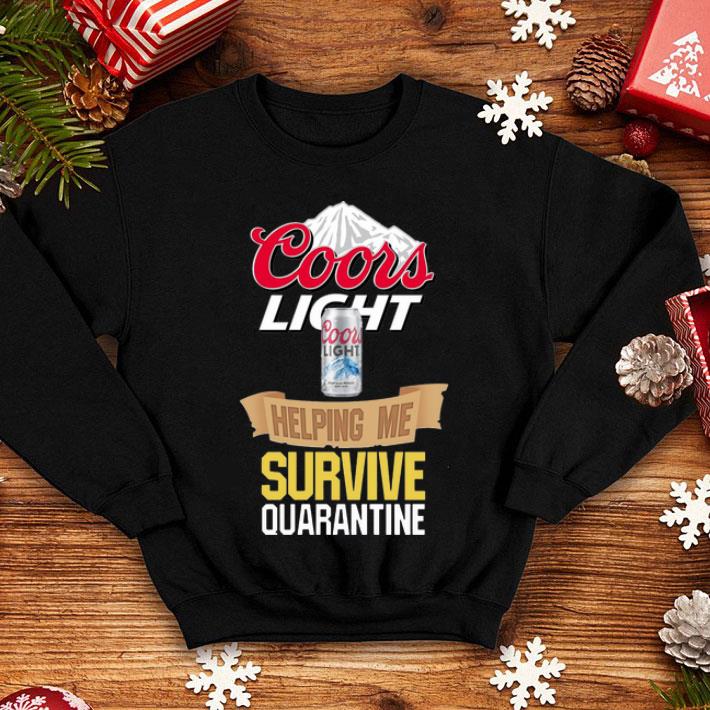 Coors Light Helping Me Survive Quarantine shirt 7d25086c coors light helping me survive quarantine shirt 4 - Coors Light Helping Me Survive Quarantine shirt