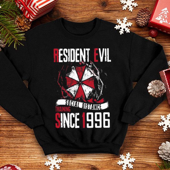 Resident Evil Social Distance Training Since 1996 shirt 12 Resident Evil Social Distance Training Since 1996 shirt