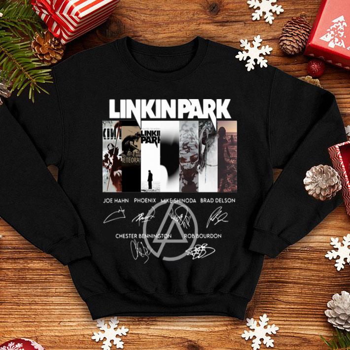 Linkinpark Logo Joe Hahn Phoenix Mike Shinoda Signatures shirt