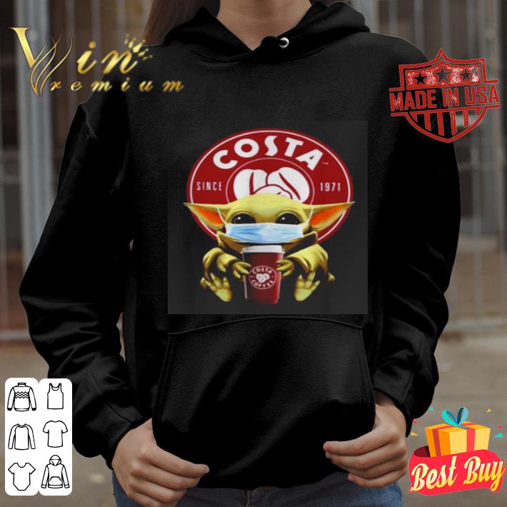 8347e721 baby yoda mask costa since 1971 coronavirus shirt 4 - Baby Yoda mask Costa since 1971 Coronavirus shirt
