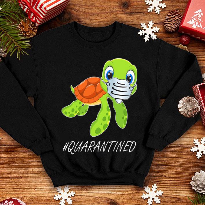 Turtle Mask #Quarantined Covid-19 shirt 1 Turtle Mask #Quarantined Covid-19 shirt