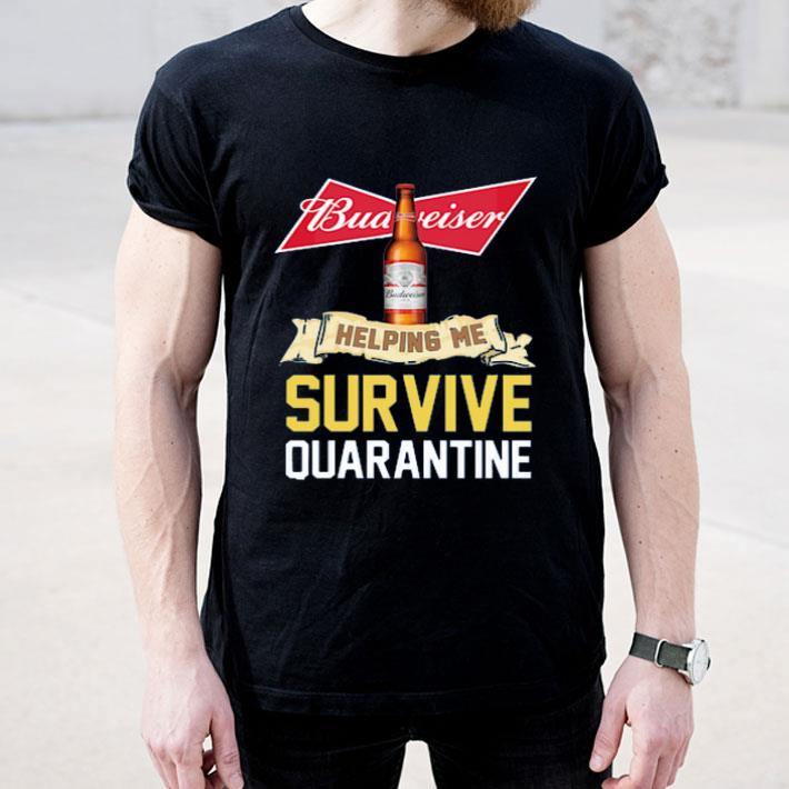 Top Budweiser Helping Me Survive Quarantine shirt 10 Top Budweiser Helping Me Survive Quarantine shirt