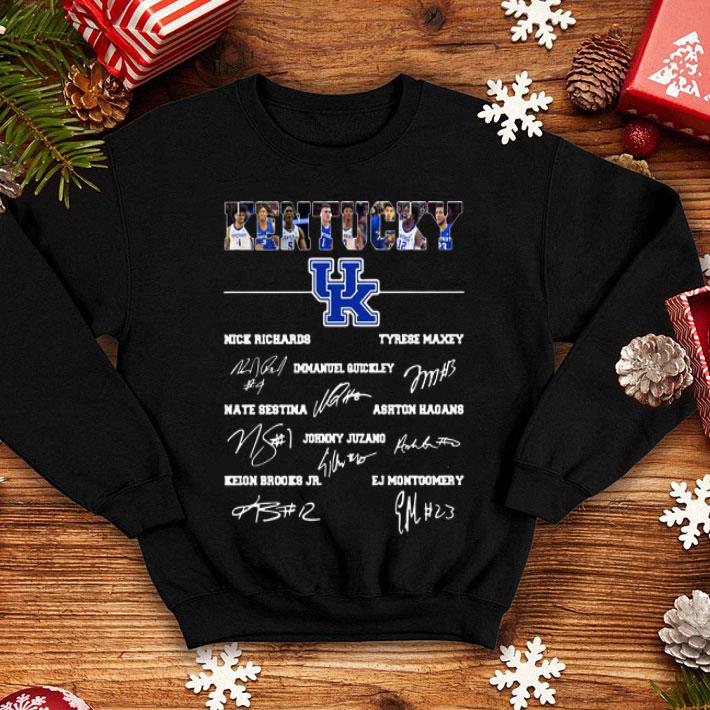 Kentucky University Players Signatures shirt 8 Kentucky University Players Signatures shirt