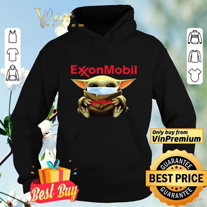 8e9ce44e baby yoda face mask hug exxon mobil shirt 4 - Baby Yoda Face Mask Hug Exxon Mobil shirt