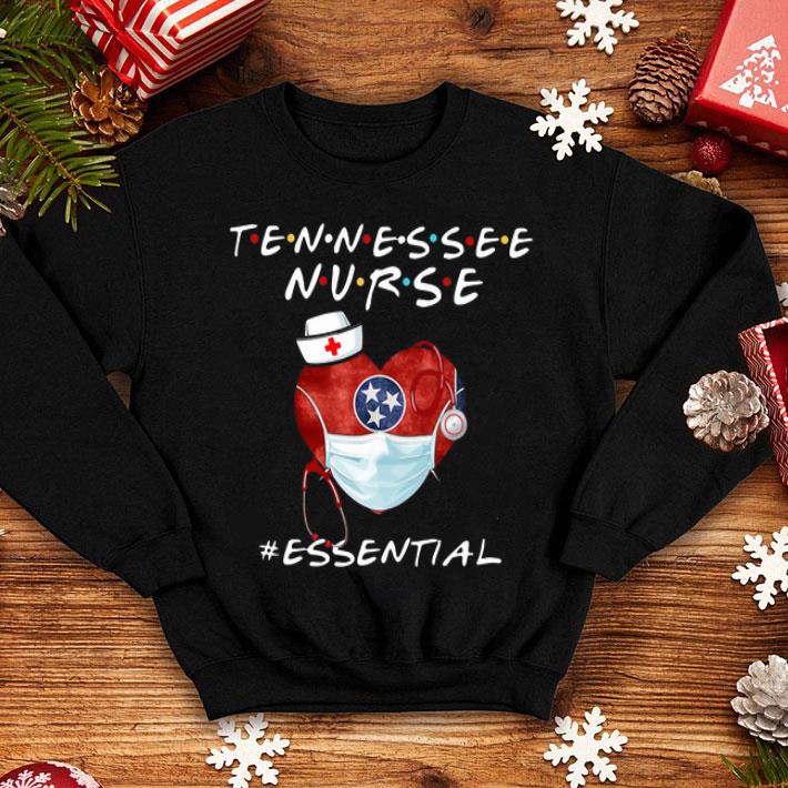 Tennesse Nurse Heart Stethoscope Tennesse Flag #Esential