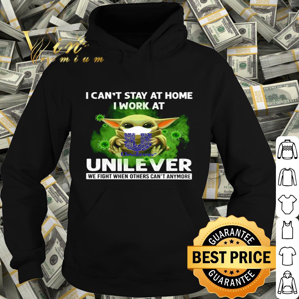 a15cf5c8 star wars baby yoda i can t stay at home i work at unilever covid 19 shirt 4 - Star Wars Baby Yoda I can’t stay at home i work at Unilever Covid-19 shirt