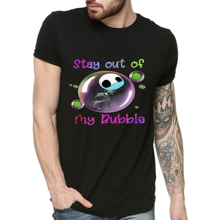 Top Jack Skellington Mask Stay Out Of My Bubble Shirt