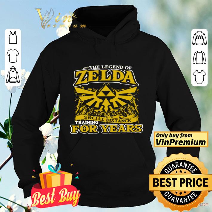 a54e2cb6 the legend of zelda social distance training for years shirt 4 - The Legend Of Zelda social distance training for years shirt