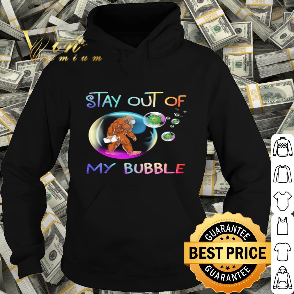 Bigfoot mask stay out of my bubble Coronavirus shirt a6fb69a9 bigfoot mask stay out of my bubble coronavirus shirt 4 - Bigfoot mask stay out of my bubble Coronavirus shirt