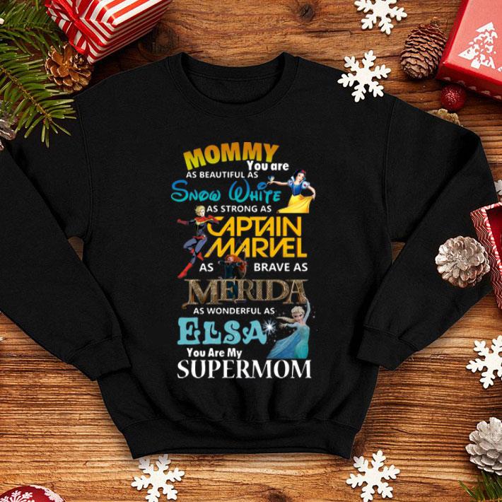 abb4e250 mommy you are as beautiful as snow white as strong captain marvel supermom shirt 4 - Mommy You Are As Beautiful As Snow White As Strong Captain Marvel Supermom shirt