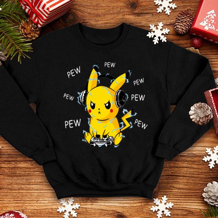 Pikachu Gaming Pew Pew Pew shirt