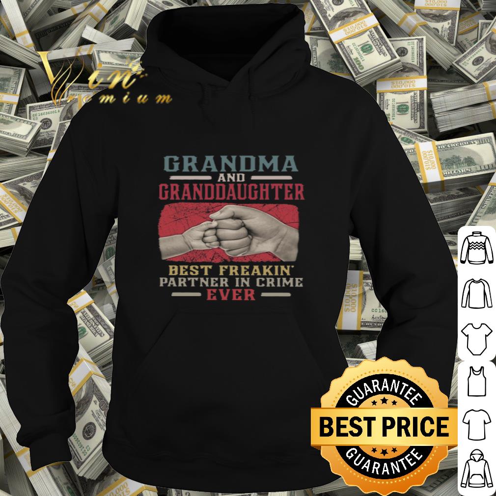 Grandma And Granddaughter Best Freakin Partner In Crime Vintage shirt b03f47e7 grandma and granddaughter best freakin partner in crime vintage shirt 4 - Grandma And Granddaughter Best Freakin Partner In Crime Vintage shirt