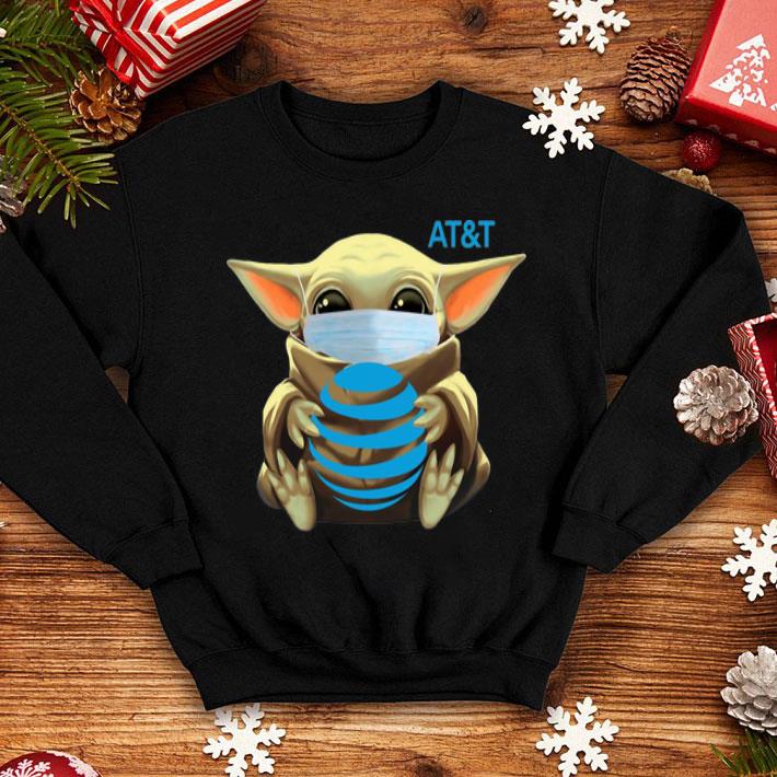Star Wars Baby Yoda Mask Hug AT&T shirt