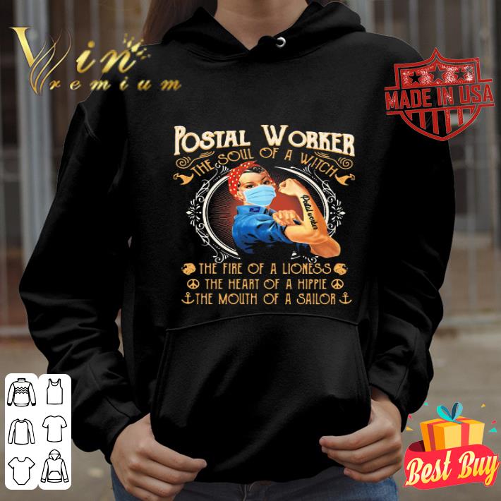 Strong postal worker the soul of a witch the fire of a lioness shirt b417bc11 strong postal worker the soul of a witch the fire of a lioness shirt 4 - Strong postal worker the soul of a witch the fire of a lioness shirt
