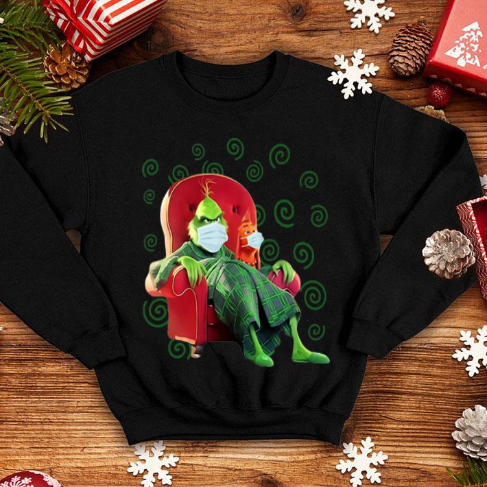 Grinch And Max Face Mask Stay At Home shirt 12 Grinch And Max Face Mask Stay At Home shirt