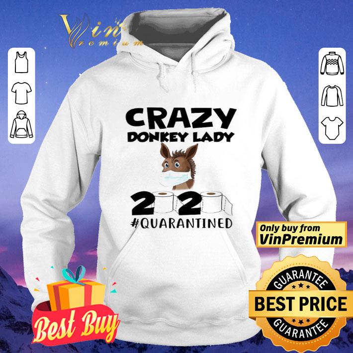 Crazy Donkey Lady 2020 Quarantined shirt ba5b7810 crazy donkey lady 2020 quarantined shirt 4 - Crazy Donkey Lady 2020 Quarantined shirt