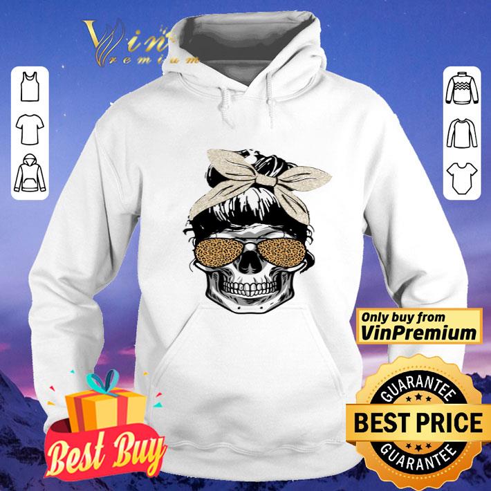 Skull Girl Leopard Bow shirt bd1395c3 skull girl leopard bow shirt 4 - Skull Girl Leopard Bow shirt