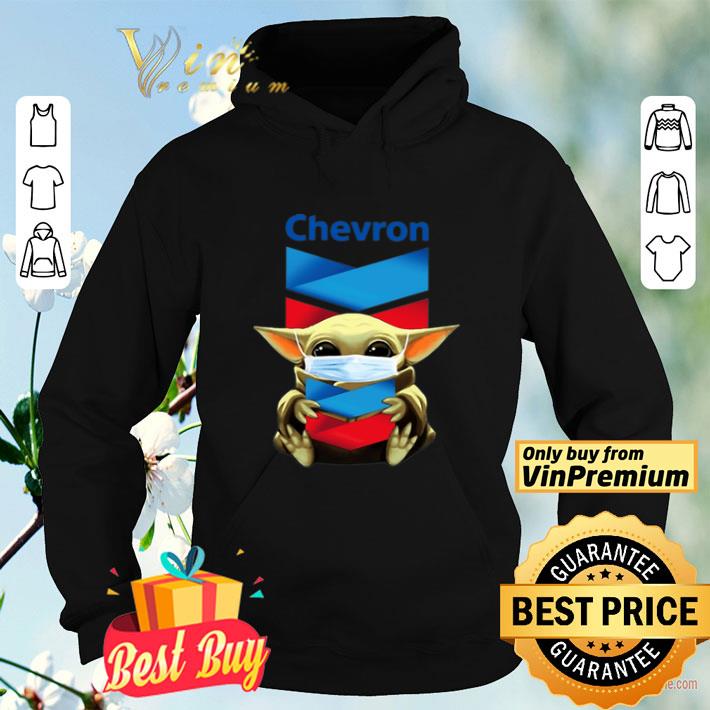 bd8508e1 baby yoda mask chevron coronavirus shirt 4 - Baby Yoda Mask Chevron Coronavirus shirt