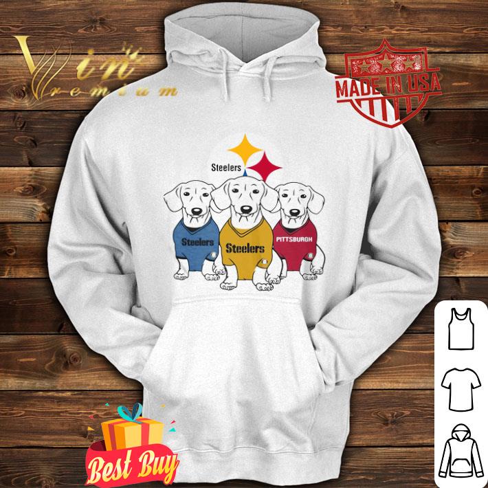 Dachshund dogs Pittsburgh Steelers logo shirt bdb8bf69 dachshund dogs pittsburgh steelers logo shirt 4 - Dachshund dogs Pittsburgh Steelers logo shirt