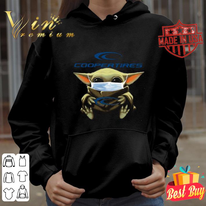 bef410d4 baby yoda mask cooper tire rubber company shirt 4 - Baby Yoda mask Cooper Tire & Rubber Company shirt
