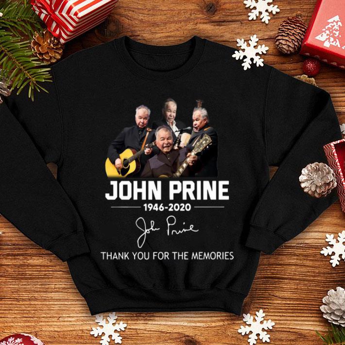John Prine 1946 2020 Thank You For The Memories Signature shirt