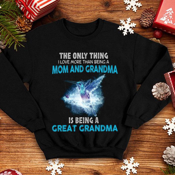 The Only Thing I Love More Than Being A Mom And Grandma shirt 1 The Only Thing I Love More Than Being A Mom And Grandma shirt